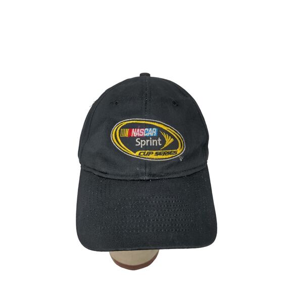 NASCAR Sprint Cup Series 2008 Snapback Hat OSFA KC Cap Embroidered Logo Black - Picture 1 of 10